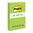 Post-it Lined Sticky Notes 660 101x152mm Floral Fantasy Pack of 3